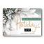 Evergreen & Gold Holiday Logo Cards