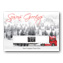 On the Road Transportation Holiday Logo Cards